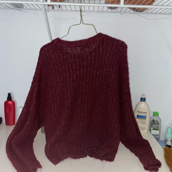 american eagle thick, cotton sweater. - Picture 2 of 2